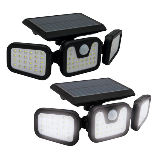 Solar-Powered Outdoor Lights – Panta Trio with Motion Sensor for Garden & Security Lighting