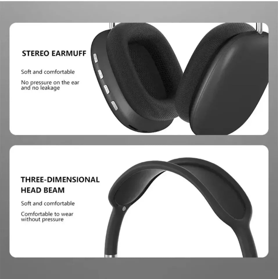 Wireless Bluetooth Headphones | HiFi Stereo Sound, Active Noise Cancellation & Comfortable Fit for Travel, Workouts & Daily Use