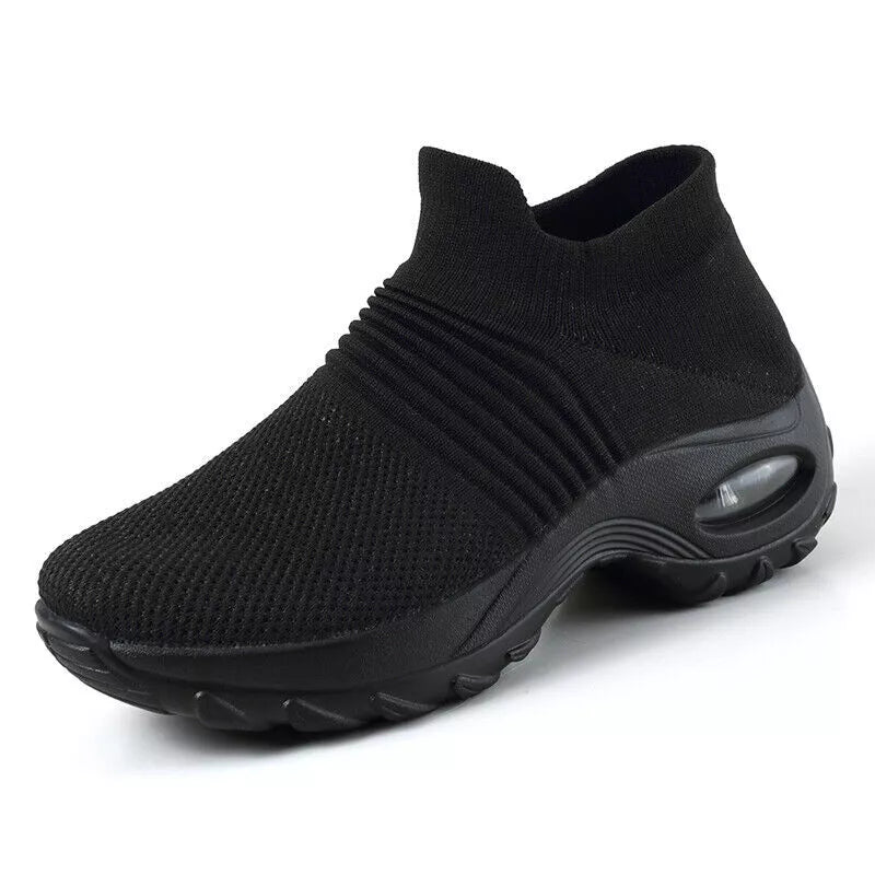 Women's Slip-On Orthopedic Trainers | Air Cushion Comfort, Breathable Mesh & Non-Slip Sole for Everyday Wear and Active Lifestyle