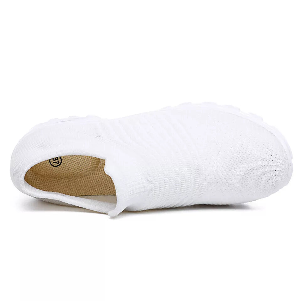 Women's Slip-On Orthopedic Trainers | Air Cushion Comfort, Breathable Mesh & Non-Slip Sole for Everyday Wear and Active Lifestyle