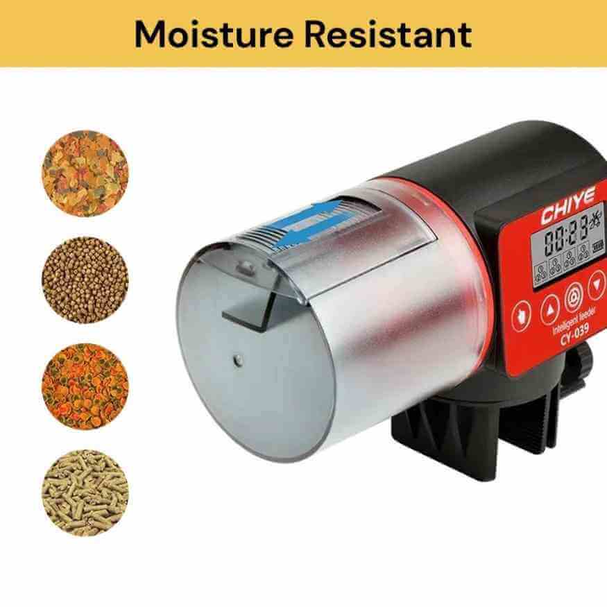 Smart Automatic Aquarium Feeder | Programmable, Large Capacity & Adjustable Portions for Freshwater and Saltwater Fish