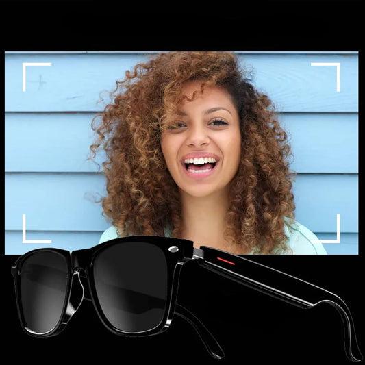 Smart Glasses with Blue Light Filter | Waterproof, Bluetooth Call & Music Functionality for Everyday Use