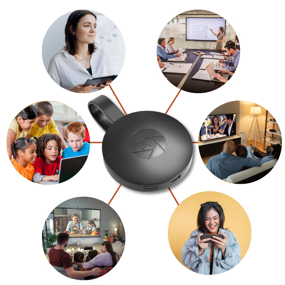 TV Dongle for Smart TV Conversion – HDMI Stick for Phone Mirroring & Streaming