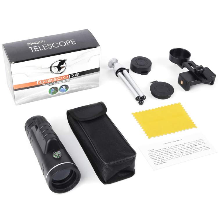 UltraZoom Pro HD Monocular | Waterproof, BAK-4 Prism & Ideal for Stargazing and Wildlife Observation