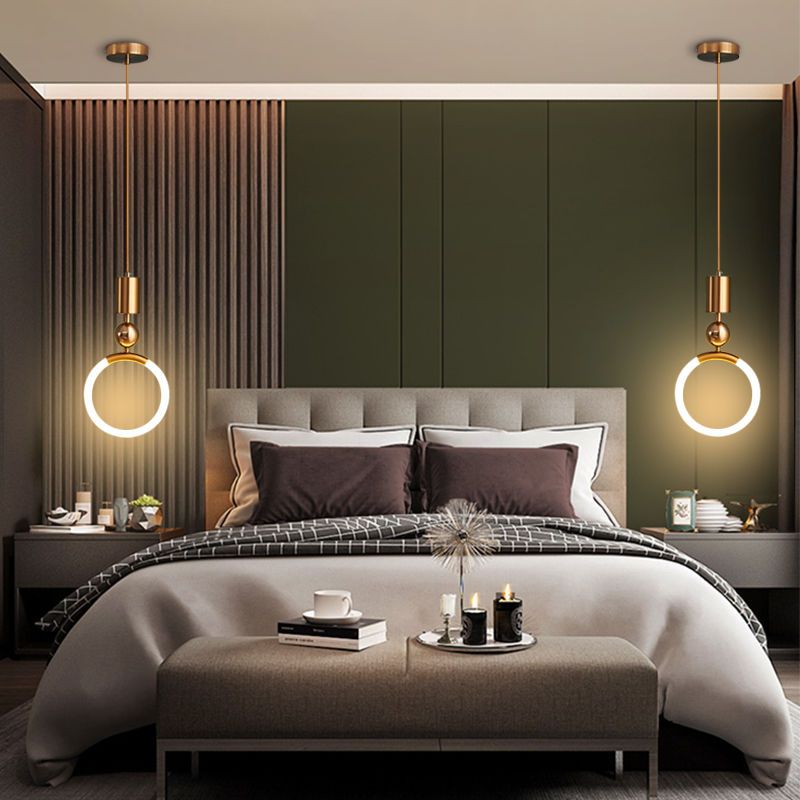 LED Pendant Light Fixture - Nordic Design with Simple Style - Ideal for Dining Room, Kitchen, and Living Room Lighting