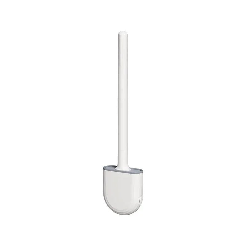 Silicone Toilet Brush with Holder | Modern, Efficient Loo Brush for Home Cleaning
