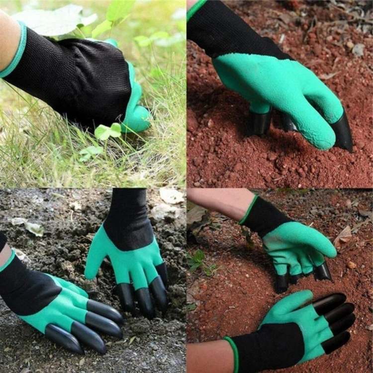 Gardening Gloves with Removable Claws | Durable, Puncture-Resistant & Comfortable for Digging, Planting, and Raking