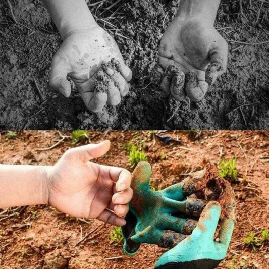 Gardening Gloves with Removable Claws | Durable, Puncture-Resistant & Comfortable for Digging, Planting, and Raking