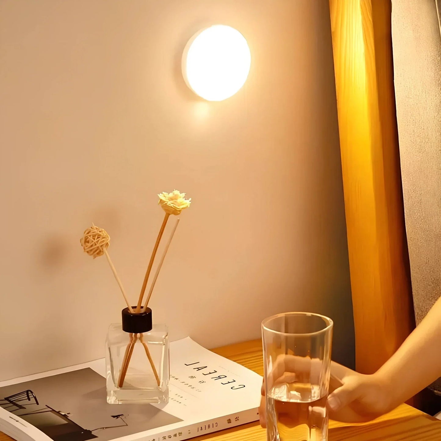 Rechargeable Motion Sensor LED Light | Energy-Saving, USB Rechargeable & Ideal for Hallways, Stairs, Wardrobes & Cupboards