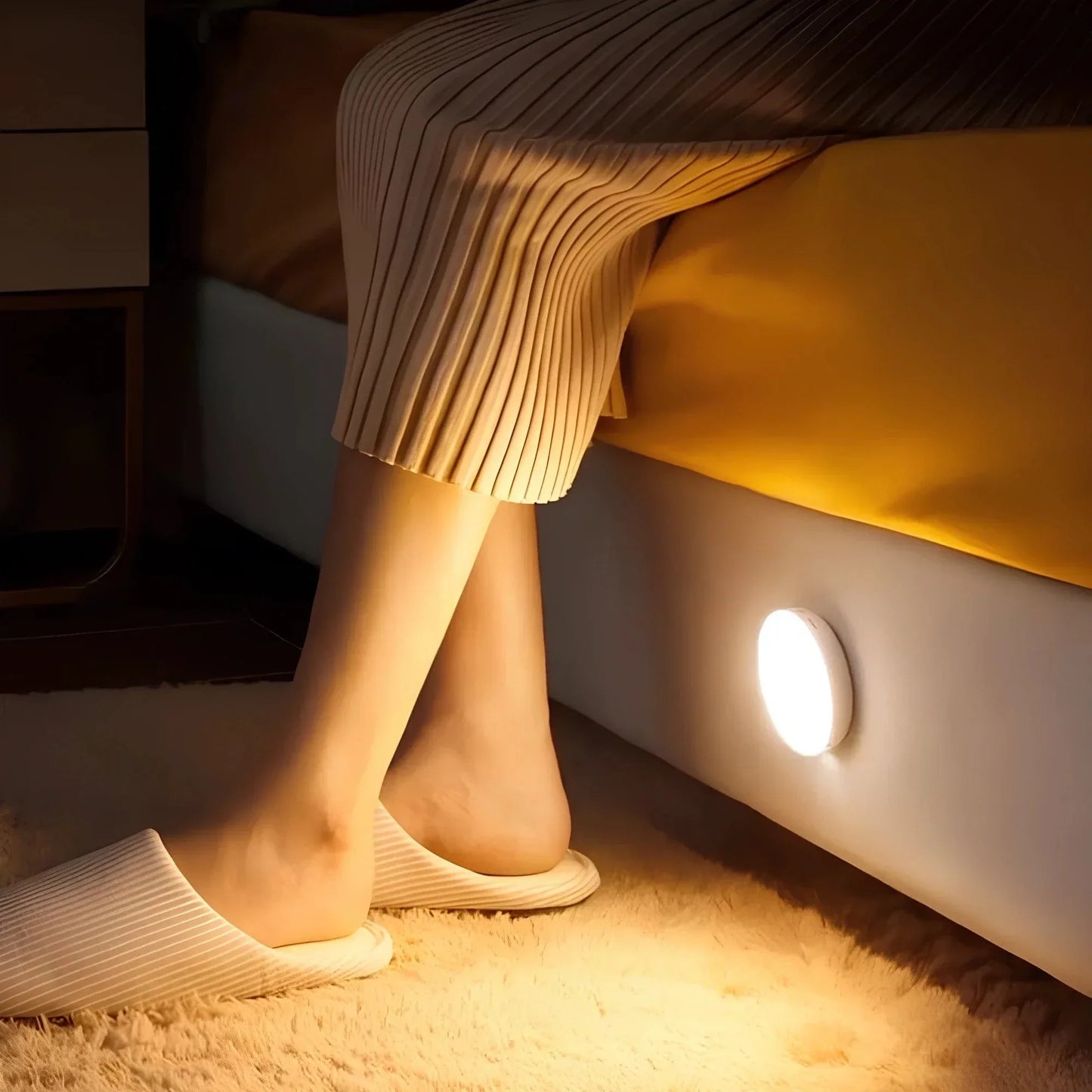 Rechargeable Motion Sensor LED Light | Energy-Saving, USB Rechargeable & Ideal for Hallways, Stairs, Wardrobes & Cupboards