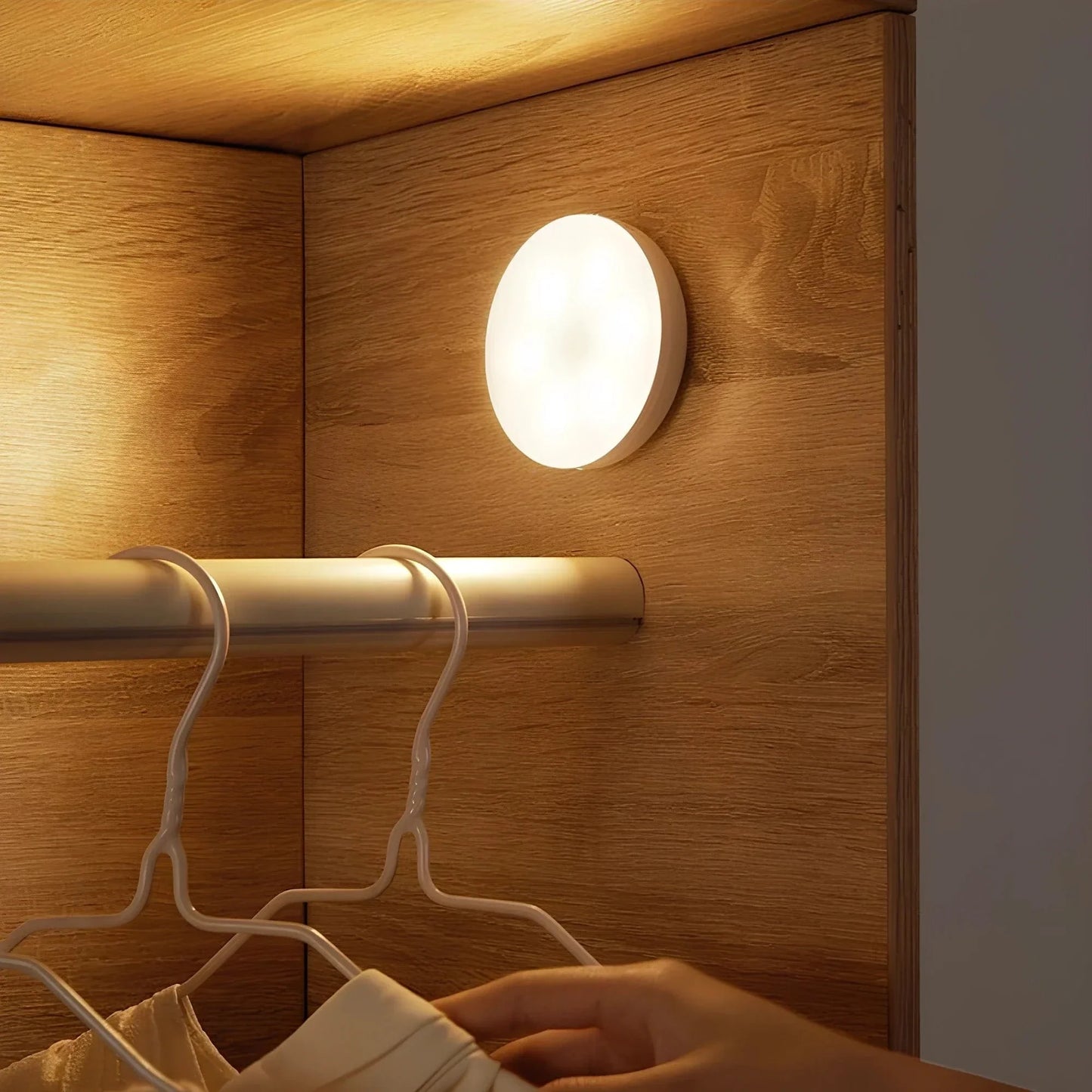 Rechargeable Motion Sensor LED Light | Energy-Saving, USB Rechargeable & Ideal for Hallways, Stairs, Wardrobes & Cupboards