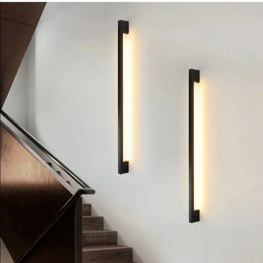 Modern Minimalist LED Wall Lamp | Adjustable Brightness, Multiple Sizes & Ideal for Living Room or Bedroom Decor