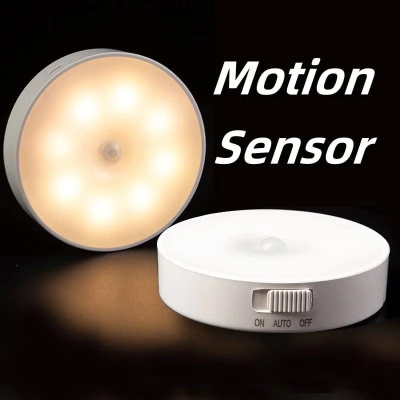 Rechargeable Motion Sensor LED Light | Energy-Saving, USB Rechargeable & Ideal for Hallways, Stairs, Wardrobes & Cupboards