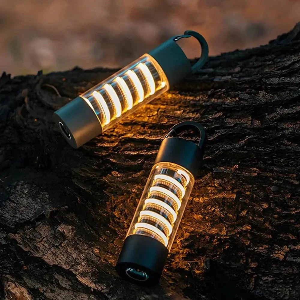 Adjustable Rechargeable Camping Light | Waterproof, Portable & Ideal for Hiking and Outdoor Adventures