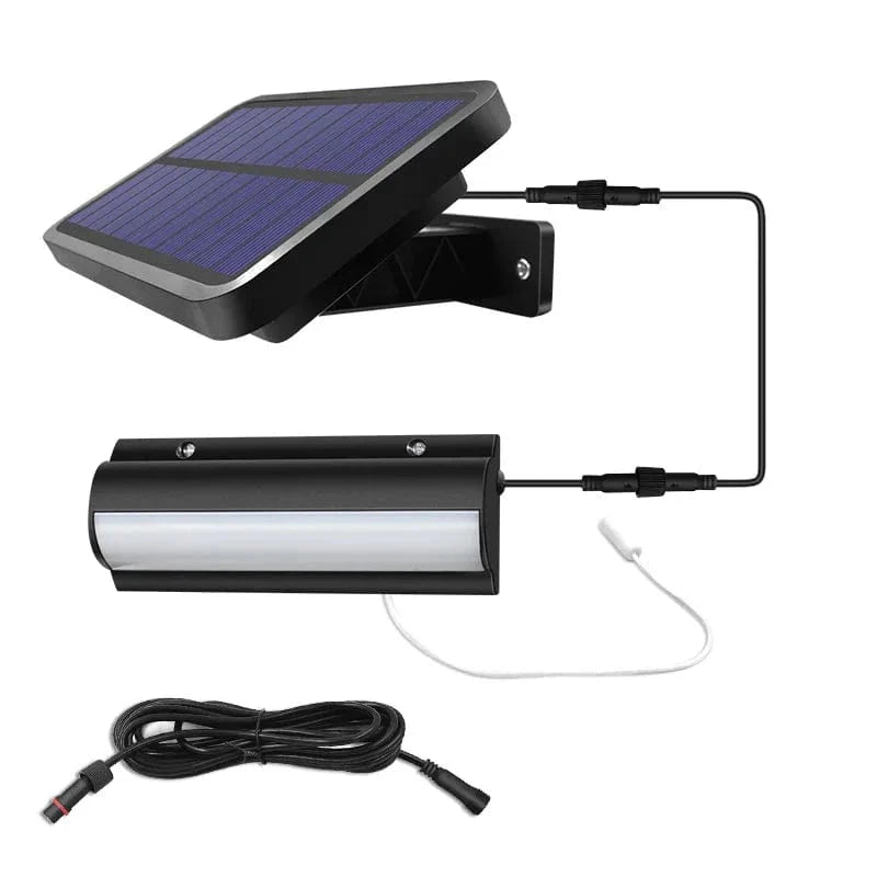 Solar Pendant Outdoor Light | Dual or Single Head, IP65 Waterproof & Ideal for Patios, Barns, and Indoor Spaces