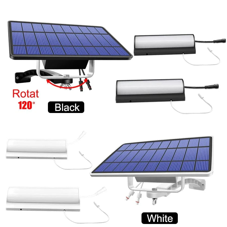 Solar Pendant Outdoor Light | Dual or Single Head, IP65 Waterproof & Ideal for Patios, Barns, and Indoor Spaces