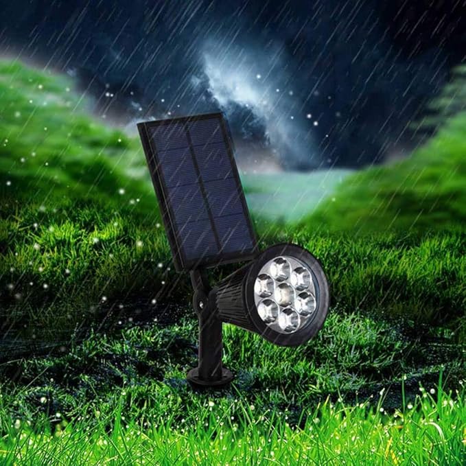 Solar-Powered LED Garden Spotlight | Weather-Resistant, Adjustable & Ideal for Pathways, Patios & Outdoor Spaces