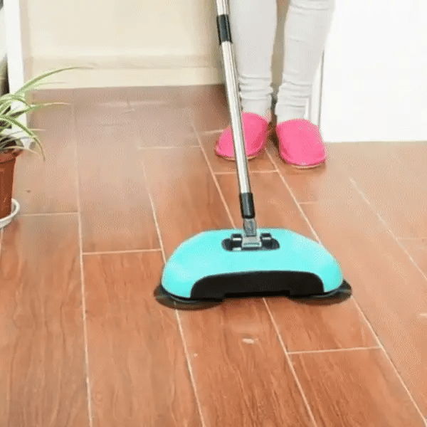2-in-1 Vacuum Broom | Cordless, Eco-Friendly & Suitable for Tiles, Wood, and Carpets