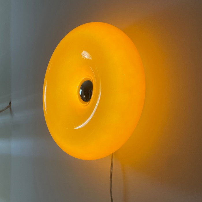 LED Donut Wall Light/Table Lamp - Modern Design for Home Decor & Ambient Lighting