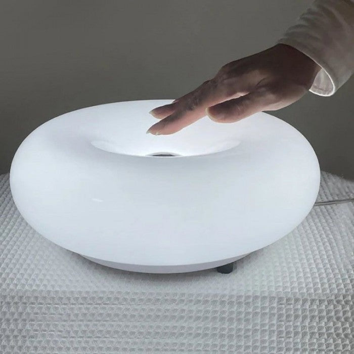 LED Donut Wall Light/Table Lamp - Modern Design for Home Decor & Ambient Lighting