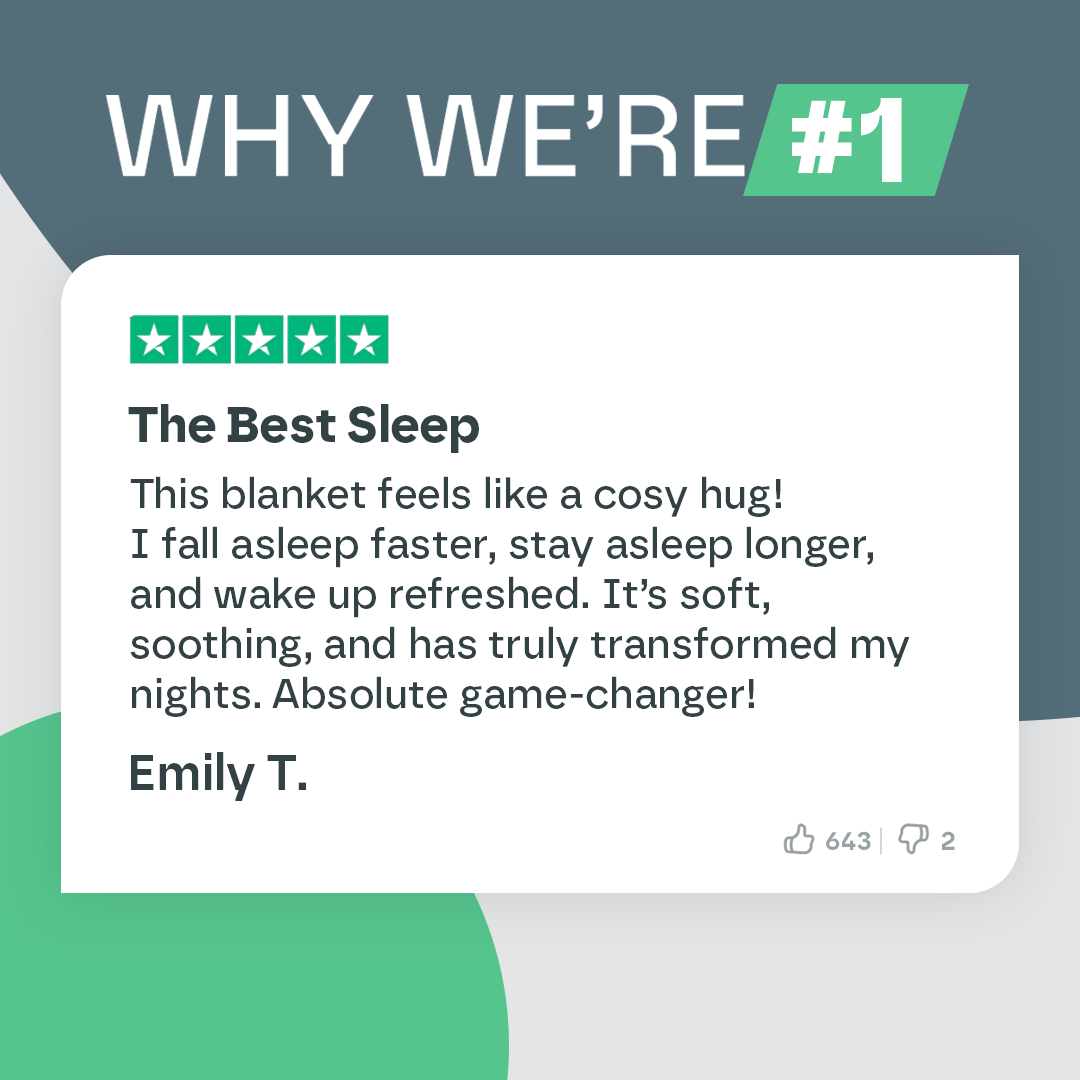 Weighted Blanket | 3-7kg for Adults & Kids, Calming Glass Beads for Relaxation and Comfort