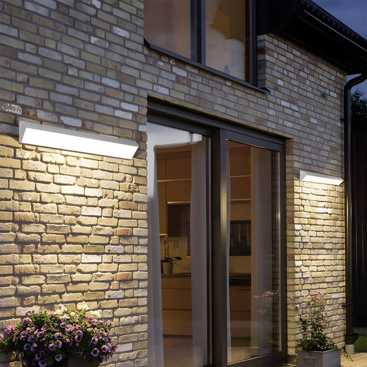 LED Waterproof Outdoor Strip Lights | IP65 Weatherproof. Adjustable Angle & Ideal for Patios. Porches & Exterior Walls