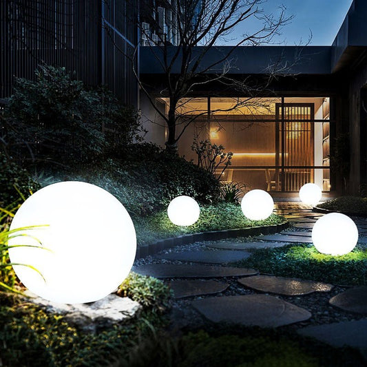 Solar Waterproof Globe Light | Color-Changing. Remote-Controlled & Ideal for Outdoor Garden and Patio Decor