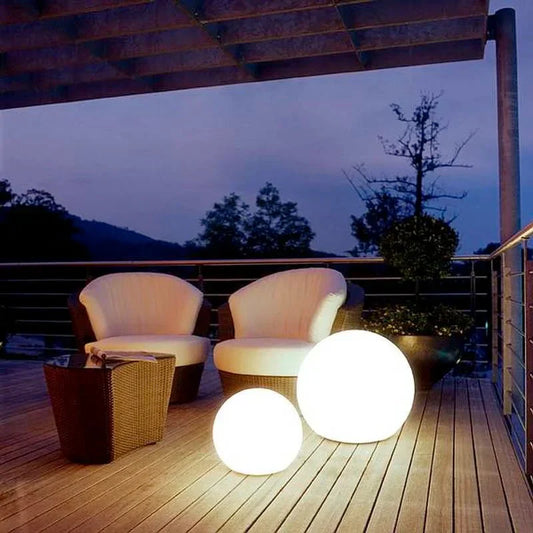 Solar Waterproof Globe Light | Color-Changing. Remote-Controlled & Ideal for Outdoor Garden and Patio Decor