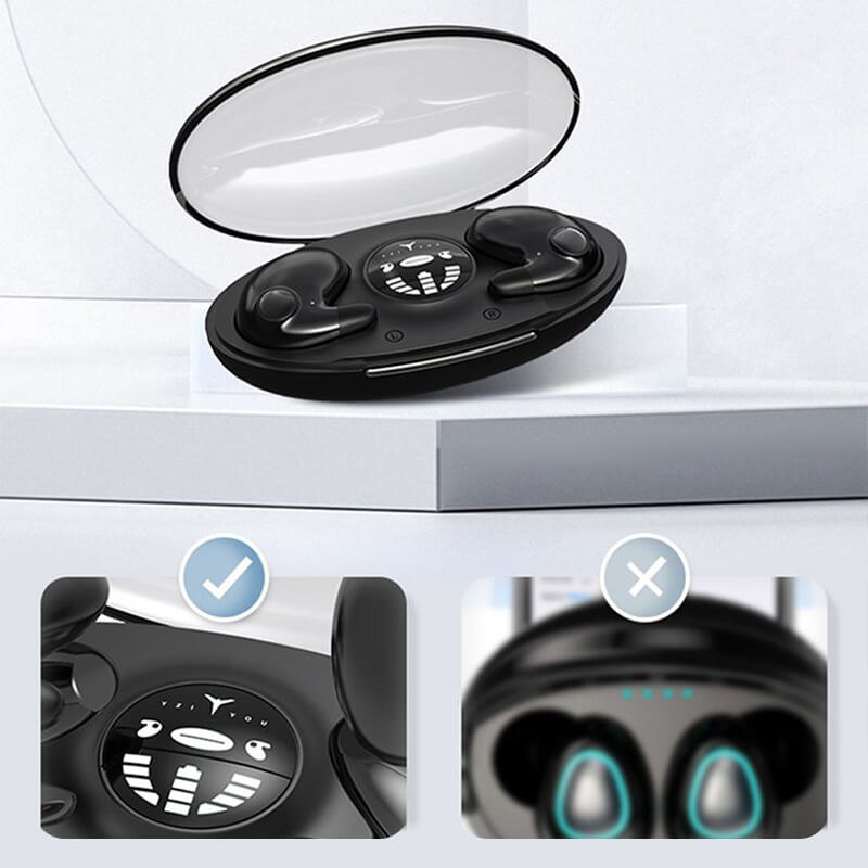 DreamWave™ | Invisible Wireless Sleep Headphones | IPX5 Waterproof Bluetooth 5.3 | Comfortable for Sleep & Travel