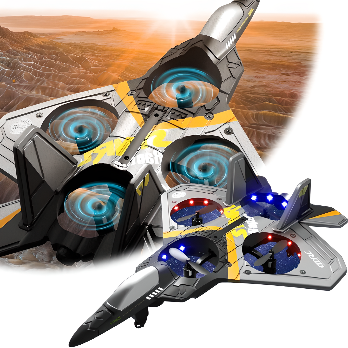 RC Aircraft Toy – Exciting Airplane Toys Remote Control for Beginners, Flying Aircraft Toys with Stable Performance & Easy Operation