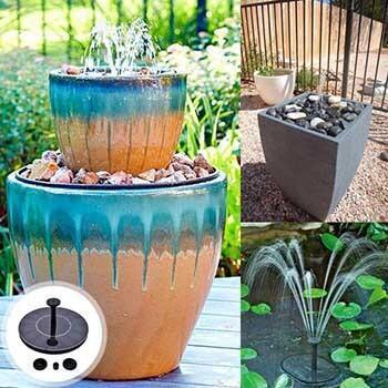 Solar-Powered Easy Bird Fountain Kit - Balma Home
