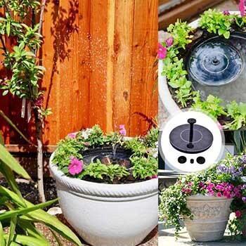 Solar-Powered Easy Bird Fountain Kit - Balma Home