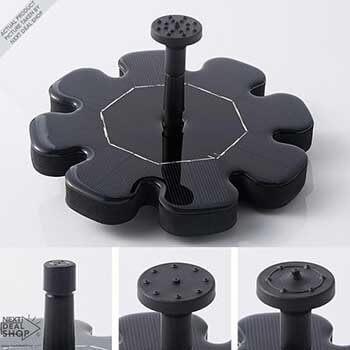 Solar-Powered Easy Bird Fountain Kit - Balma Home