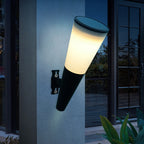 Truro Solar Wall Light Anthracite - Energy-Efficient Solar Outdoor Wall Illumination