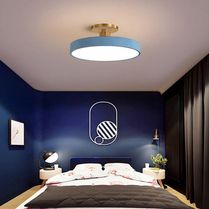 Modern LED Semi Flush Mount Ceiling Light | Energy-Saving. Durable Design for Hallway. Dining Room & Living Room