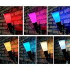 Truro Solar Wall Light Anthracite - Energy-Efficient Solar Outdoor Wall Illumination