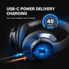 Image of OneOdio A-Series Active Noise Cancelling Wireless Headphones – Over-Ear Comfort | Bluetooth 5.0 - Built-in Microphone, Type C Charging & Carry Case