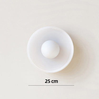 Modern Round LED Ceiling Light Fixture - Energy-Efficient Lighting for Living Room & Kitchen Spaces