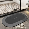 Image of Absorbent Microfiber Bath Mat | Quick-Dry Soft Bathroom Rug for Shower & Bath Use