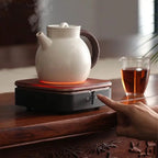 Electric Portable Hot Plate | Portable Electric Stove with Fast Heating, Adjustable Temperature & Compact Design for Cooking and Tea Brewing
