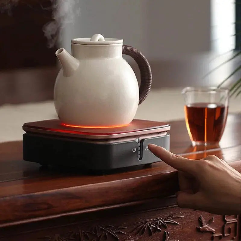 Electric Portable Hot Plate | Portable Electric Stove with Fast Heating, Adjustable Temperature & Compact Design for Cooking and Tea Brewing