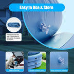 Collapsible Inflatable Foldable Portable Bath Tub for Adults