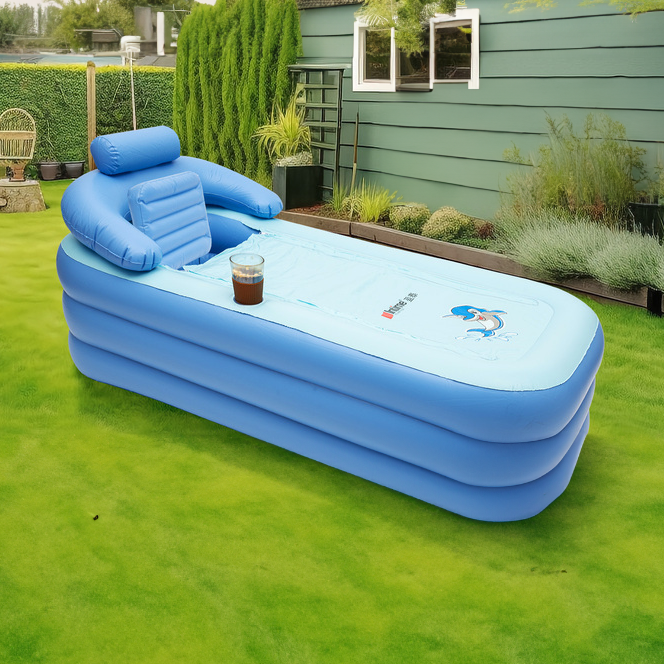 Portable Inflatable Ice Bath Folding