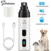 Image of Electric Dog Claw Nail Trimmer Grinder Clipper for Dogs and Cats