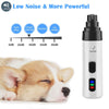 Image of Electric Dog Claw Nail Trimmer Grinder Clipper for Dogs and Cats