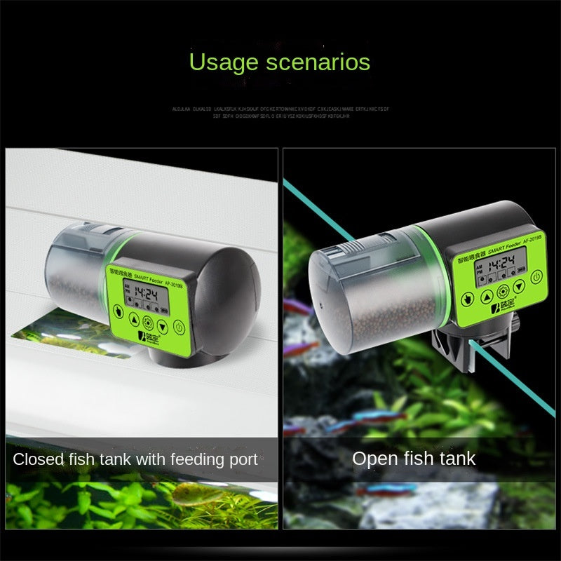 Automatic Fish Food Feeder for Aquarium Tanks
