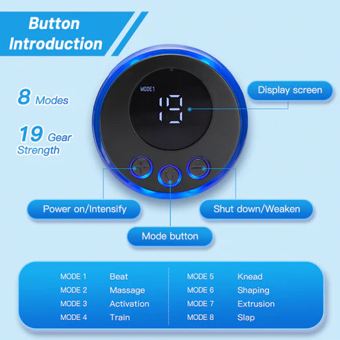 EMS Best Foot Massager | Electric, Deep Tissue & Soothing Relief for Home Use