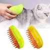 Image of Steamy Cat Spiral Brush Comb for Pets Ideal for Hair Removal