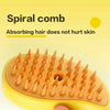 Image of Steamy Cat Spiral Brush Comb for Pets Ideal for Hair Removal