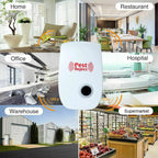 Ultrasonic Squirrel Repeller Device - Effective Pest Control to Deter Squirrels in 48 Hours for Gardens & Yards